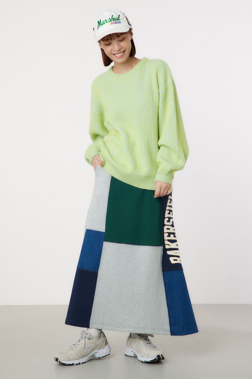 RODEO CROWNS「カスタム college マキシスカート」|スカート|