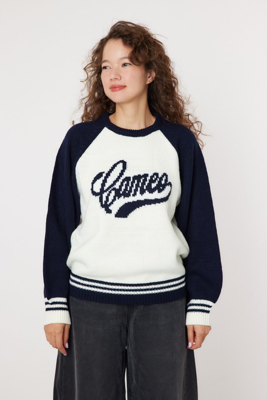 RODEO CROWNS「Cameo ラグランニットトップス」|ニット・セーター|