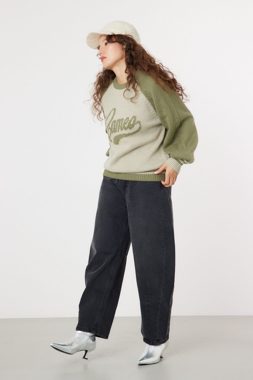 RODEO CROWNS「Cameo ラグランニットトップス」|ニット・セーター|