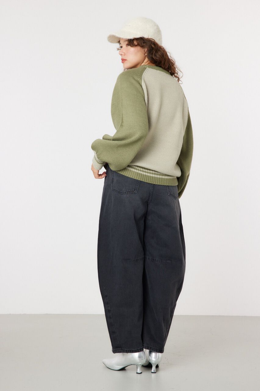 RODEO CROWNS「Cameo ラグランニットトップス」|ニット・セーター|