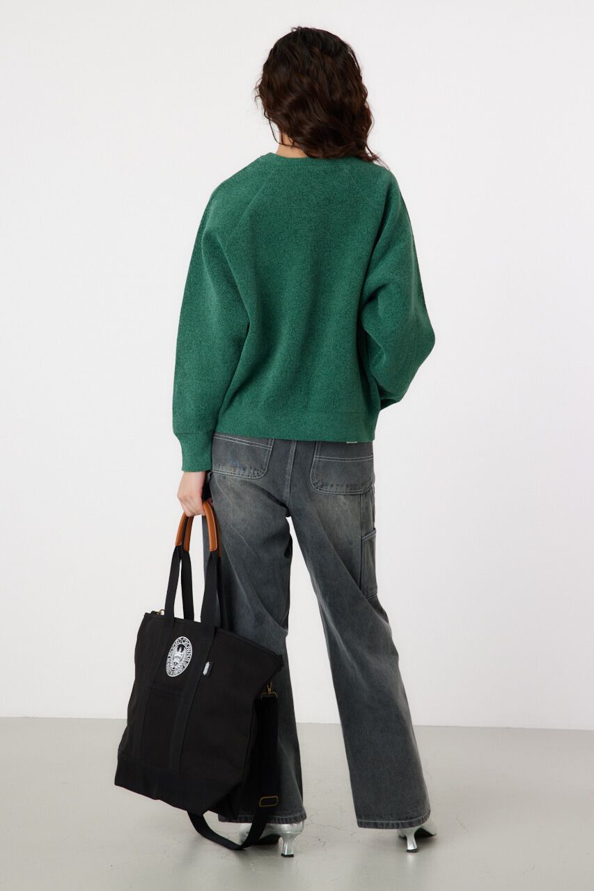 RODEO CROWNS「モールエンボスロゴニットトップス」|ニット・セーター|