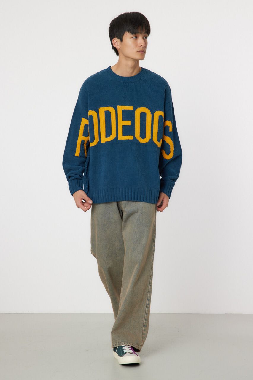 RODEO CROWNS「モールビッグロゴニットトップス」|ニット・セーター|