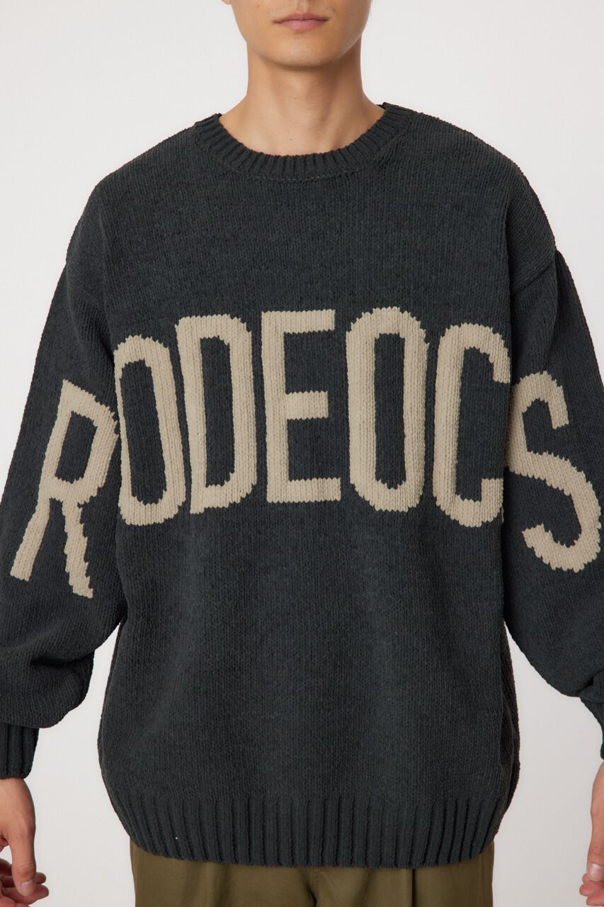 RODEO CROWNS「モールビッグロゴニットトップス」|ニット・セーター|