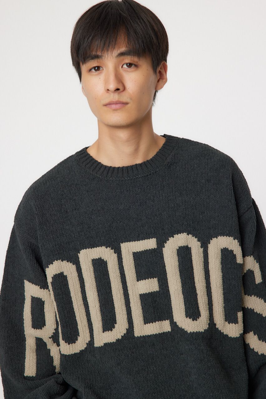 RODEO CROWNS「モールビッグロゴニットトップス」|ニット・セーター|