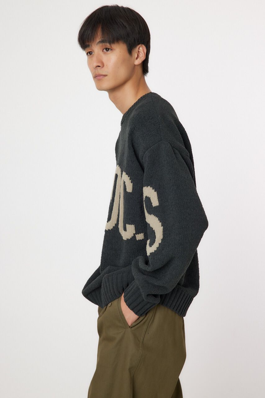 RODEO CROWNS「モールビッグロゴニットトップス」|ニット・セーター|