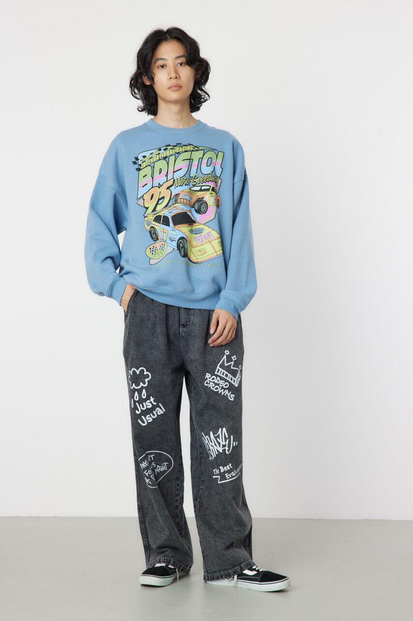 RODEO CROWNS「Motor Speedway スウェット」|パーカー|