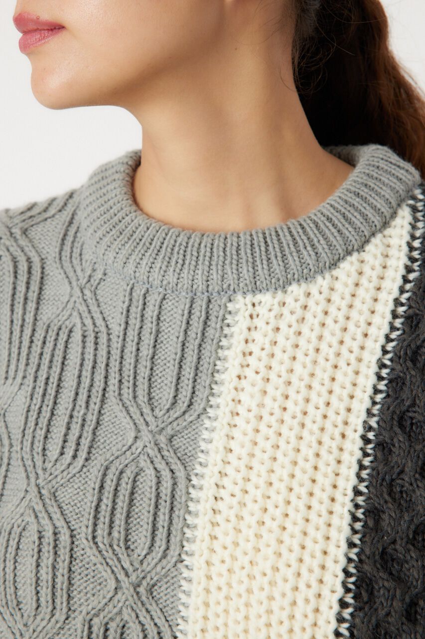 RODEO CROWNS「クレイジーパターンニットトップス」|ニット・セーター|