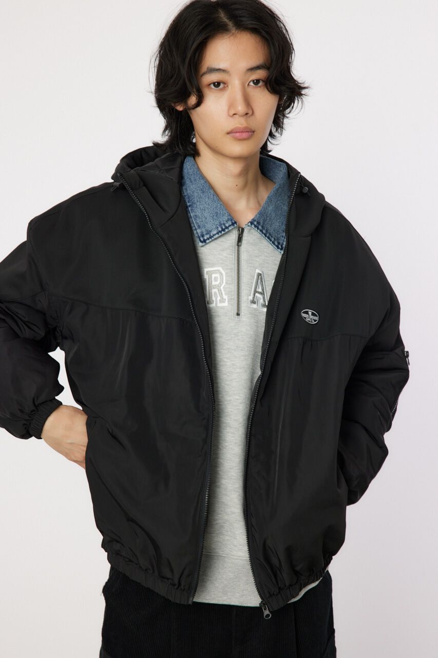 RODEO CROWNS「bicolor hooded ジャケット」|ブルゾン・スタジャン|