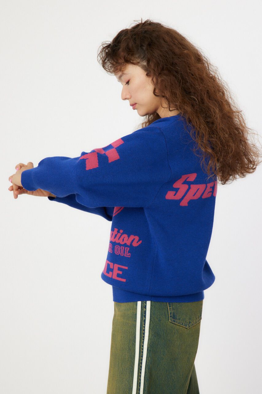 RODEO CROWNS「オートレースニットトップス」|ニット・セーター|