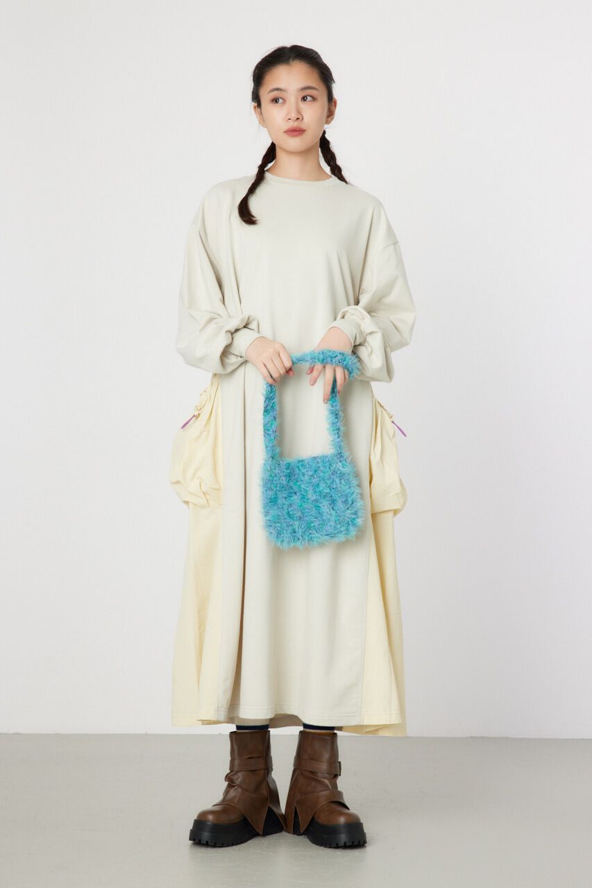 RODEO CROWNS「ナイロンドッキングマキシワンピース」|ワンピース|