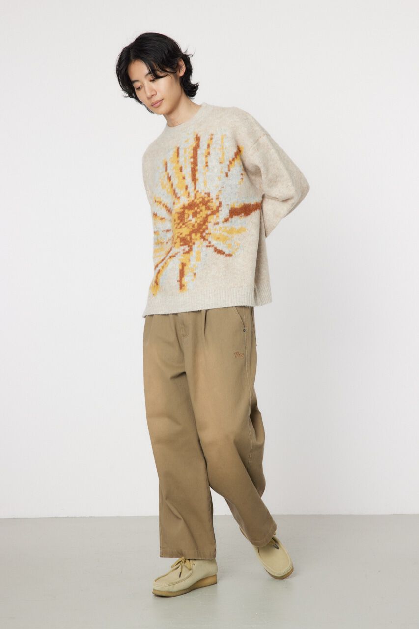 RODEO CROWNS「ビッグフラワーニット」|ニット・セーター|