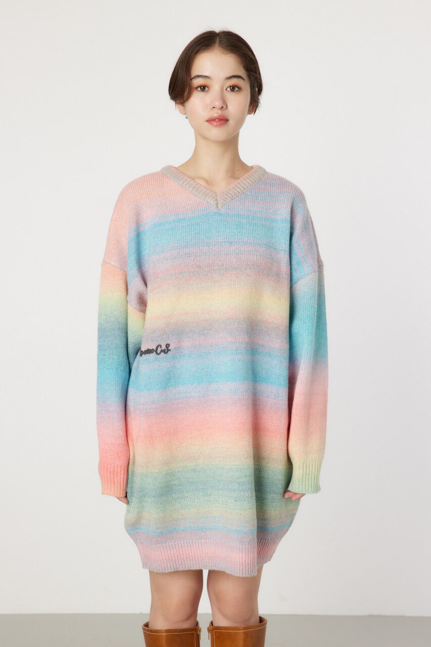 RODEO CROWNS「2wayフラワーニットワンピース」|ワンピース|