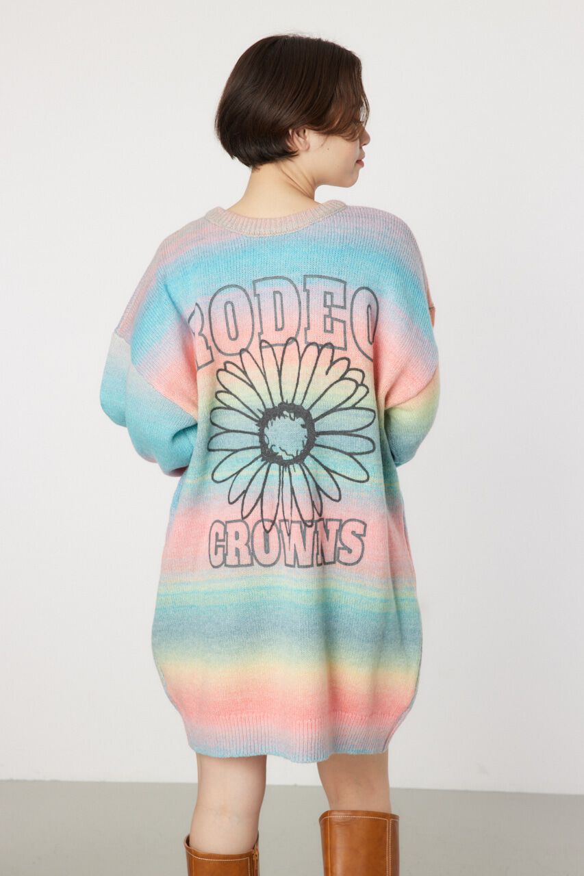 RODEO CROWNS「2wayフラワーニットワンピース」|ワンピース|