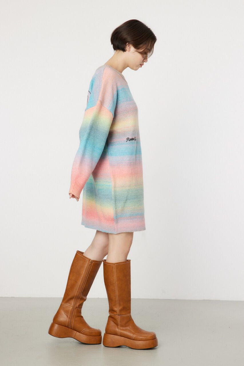 RODEO CROWNS「2wayフラワーニットワンピース」|ワンピース|