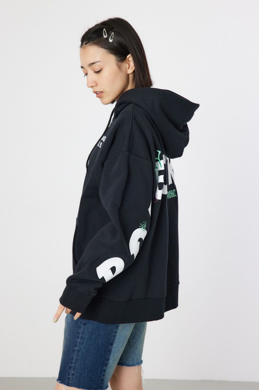 RODEO CROWNS「SKETCH LOGO ジップパーカー」|パーカー|