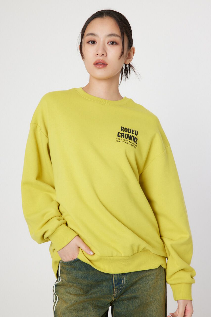 RODEO CROWNS「王冠 ロゴスウェット」|パーカー|YEL