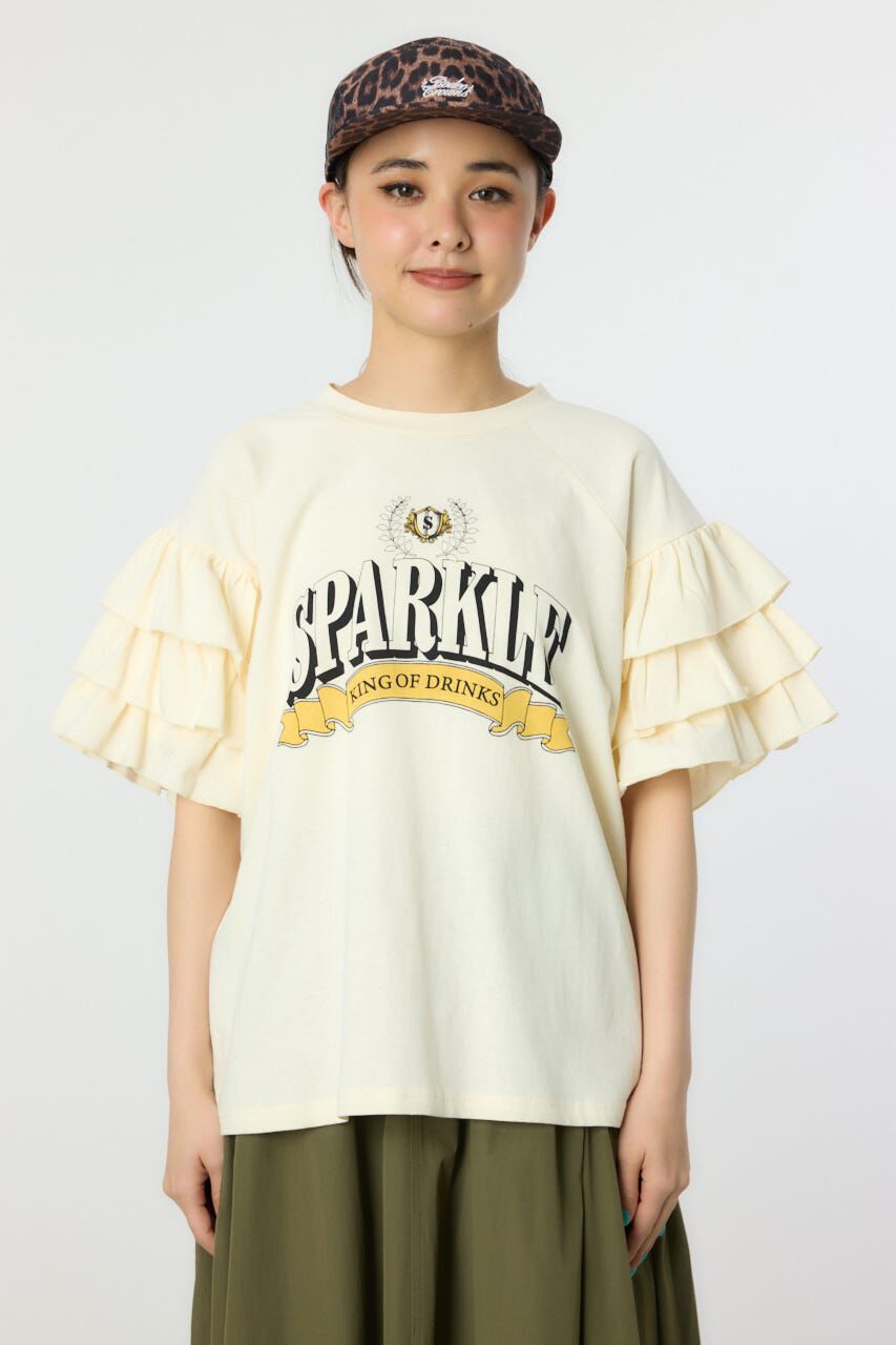 RODEO CROWNS「SPARKLE フリルトップス」|Tシャツ・カットソー|