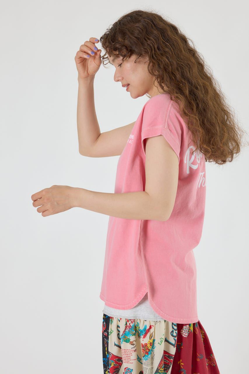 RODEO CROWNS「FADEロゴノースリーブトップス」|ニット・セーター|