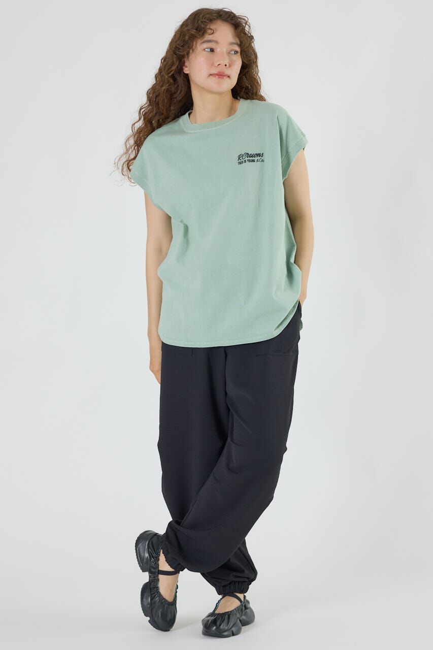 RODEO CROWNS「FADEロゴノースリーブトップス」|ニット・セーター|