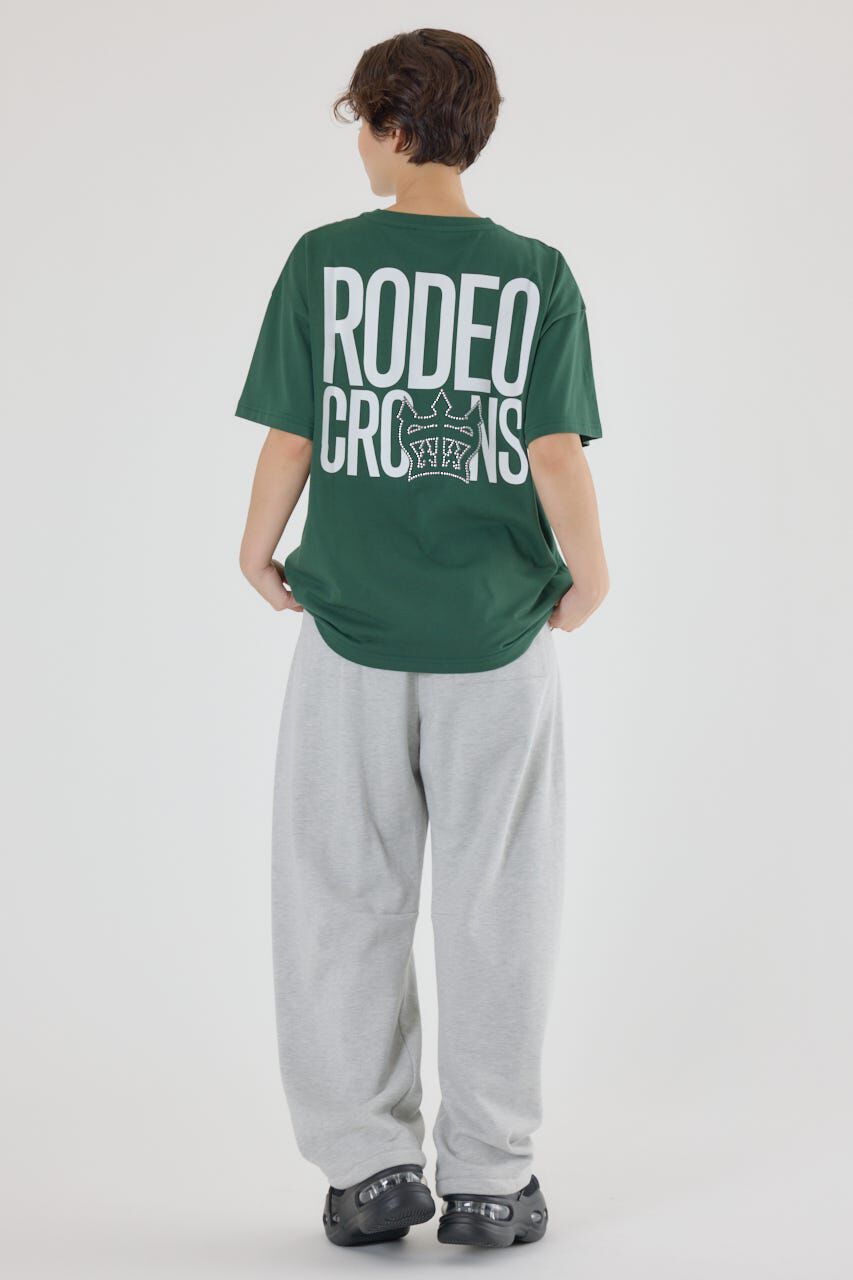 RODEO CROWNS「スタッズCROWNロゴTシャツ」|Tシャツ・カットソー|