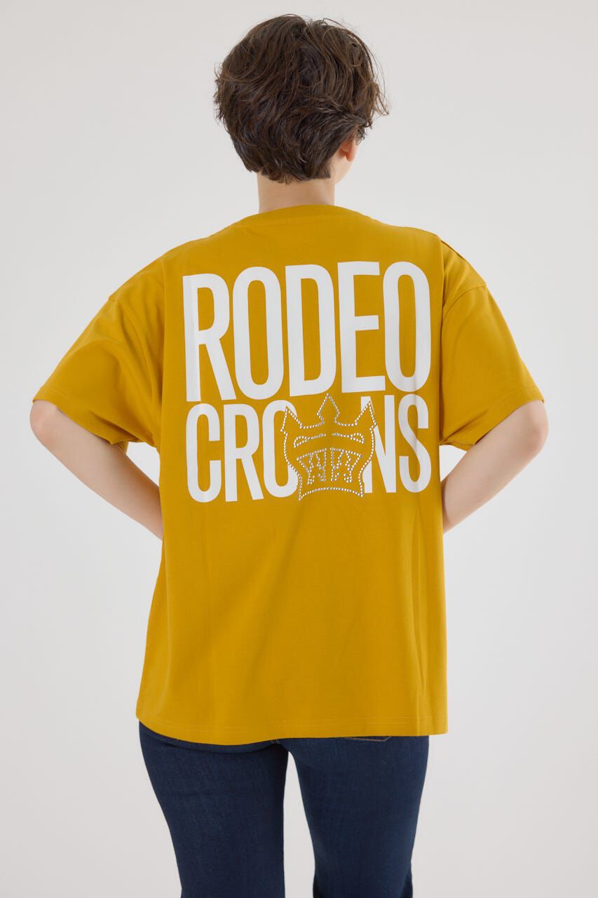 RODEO CROWNS「スタッズCROWNロゴTシャツ」|Tシャツ・カットソー|