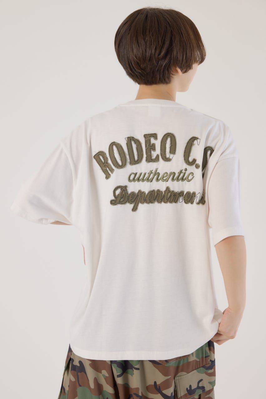 RODEO CROWNS「PATCHED LOGO Tシャツ」|Tシャツ・カットソー|