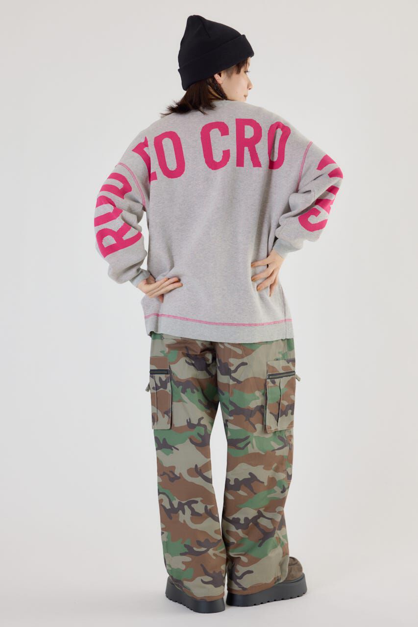 RODEO CROWNS「スウェットライクロゴカーディガン」|カーディガン|