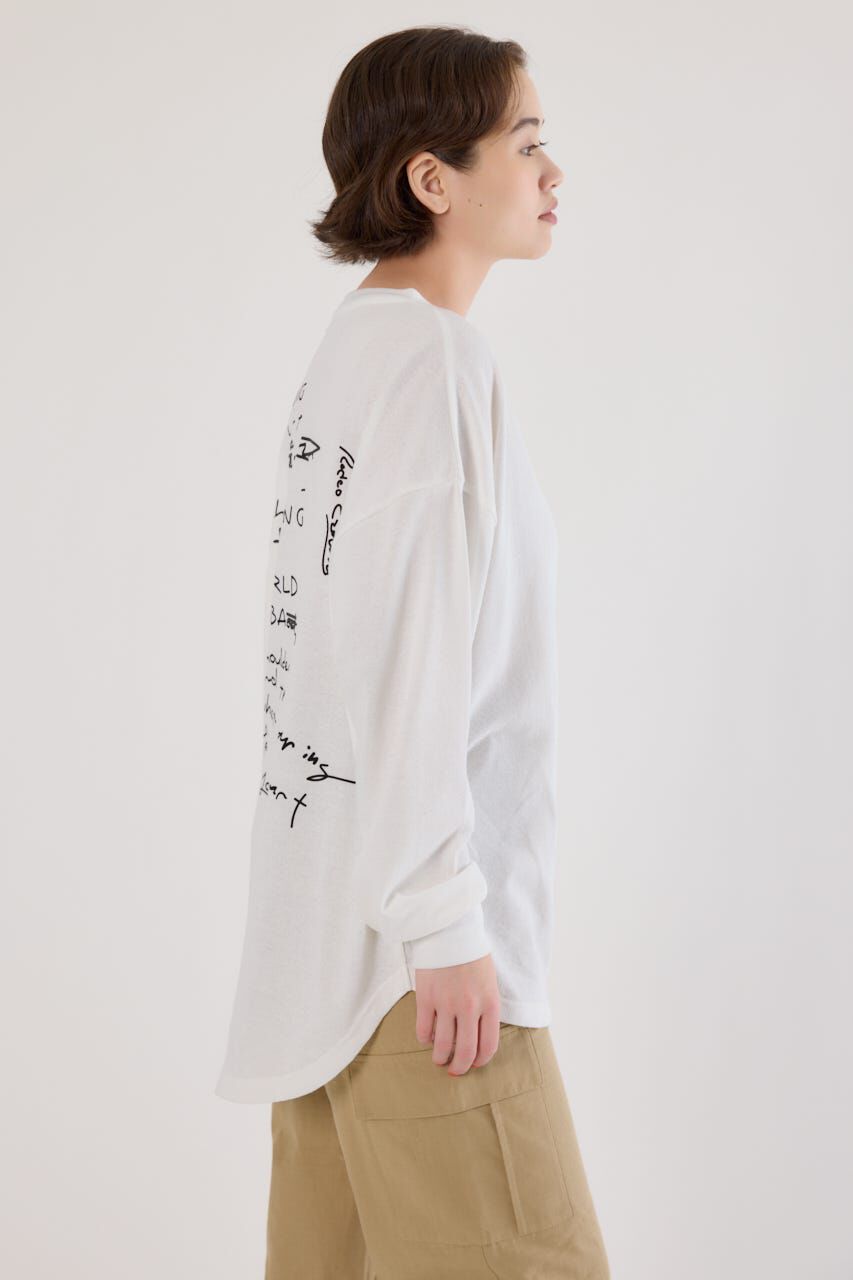 RODEO CROWNS「梨地VネックロングスリーブTシャツ」|Tシャツ・カットソー|