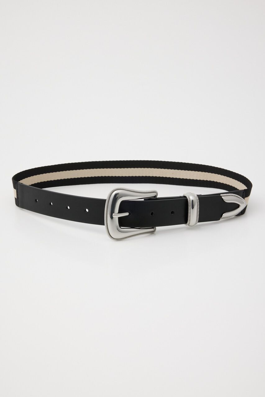SLY「WESTERN BUCKLE LINE ベルト」|ベルト|BLK