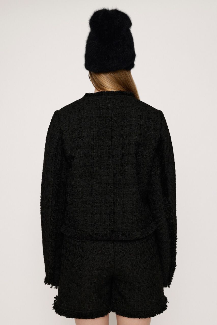 SLY「FRINGE TWEED SHORT ジャケット」|その他|