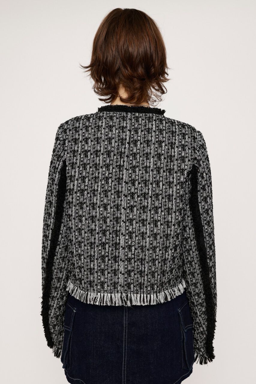 SLY「FRINGE TWEED SHORT ジャケット」|その他|