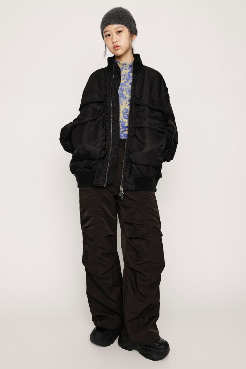 SLY「NYLON GATHER パンツ」|その他|