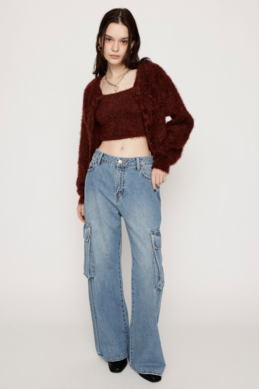 SLY「WASHED LW DENIM PT-C」|デニム|