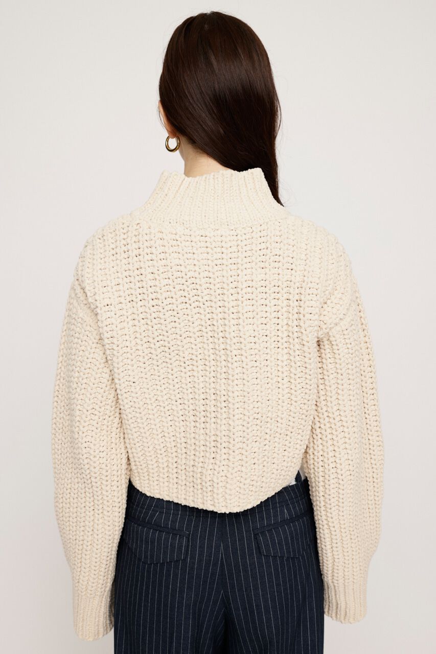 SLY「MOLE YARN CROP トップス」|ニット・セーター|