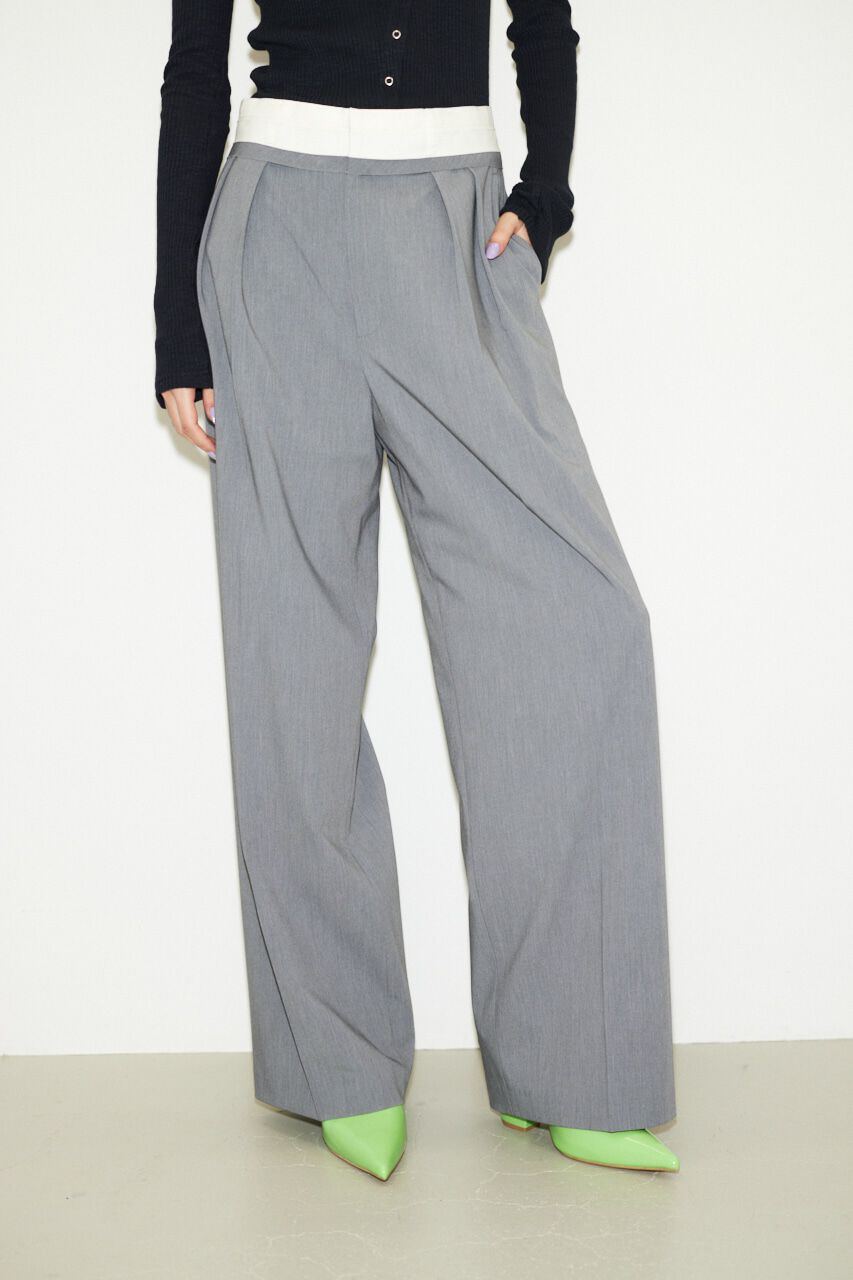 SLY「WAIST FOLD MANISH トラウザー」|その他|