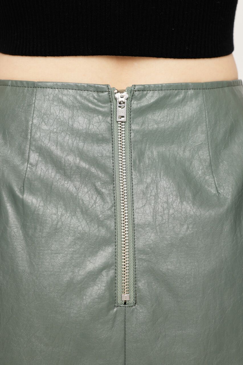 SLY「F／LEATHER TIGHT ショートスカート」|スカート|