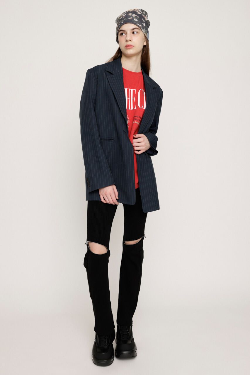 SLY「KNEE ZIP KNIT FLARE パンツ」|その他|