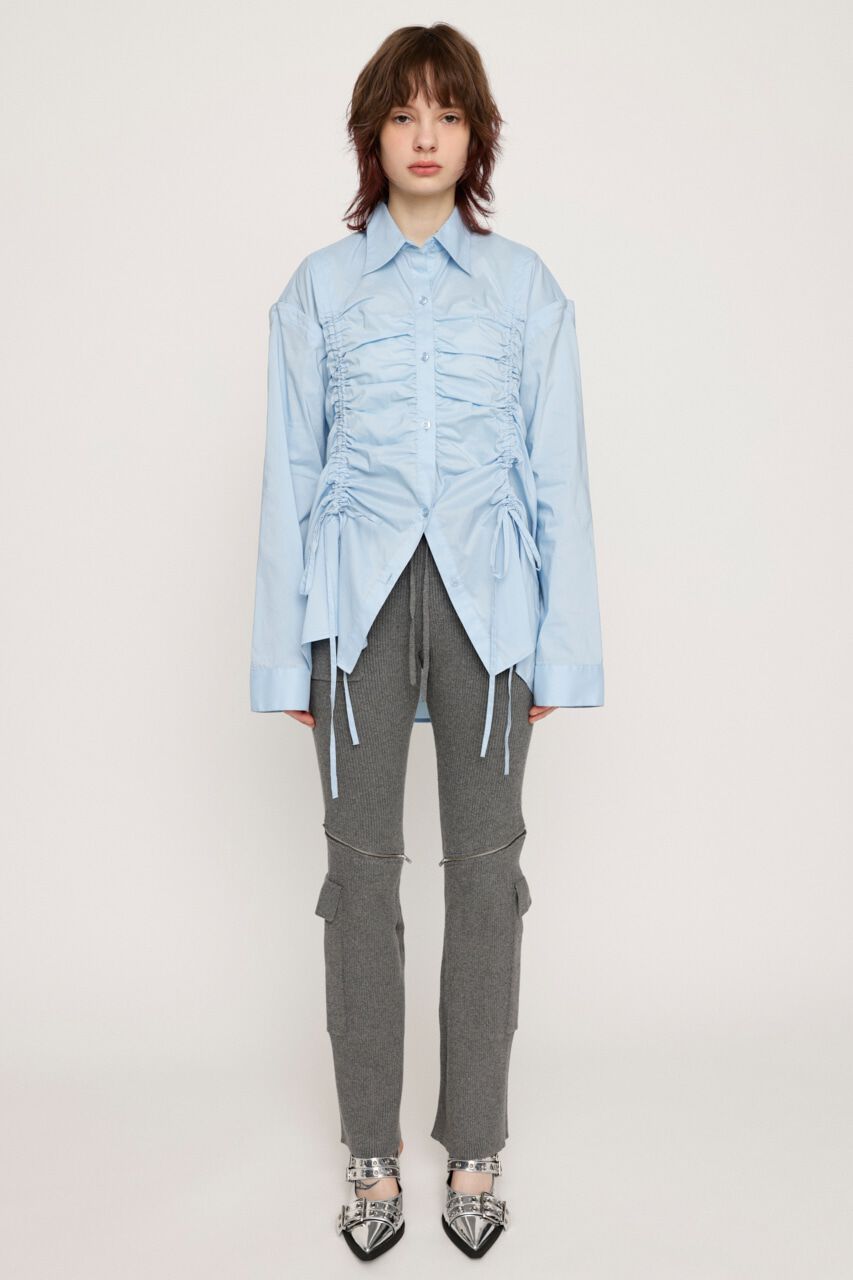 SLY「KNEE ZIP KNIT FLARE パンツ」|その他|