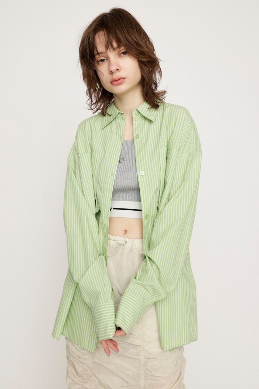 SLY「NAME PATCH STANDARD シャツ」|シャツ・ブラウス|