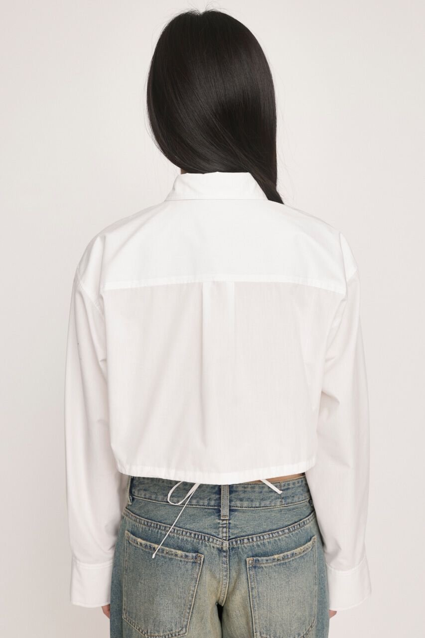 SLY「RIBBON CROP シャツ」|シャツ・ブラウス|