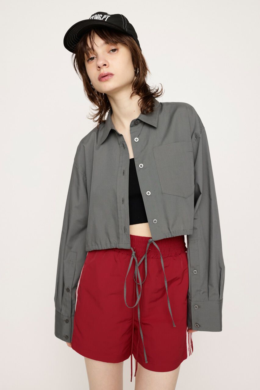 SLY「RIBBON CROP シャツ」|シャツ・ブラウス|