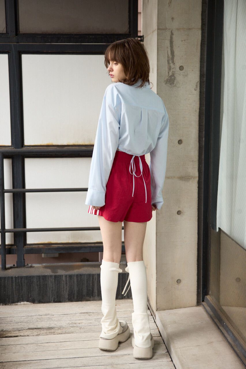 SLY「RIBBON CROP シャツ」|シャツ・ブラウス|