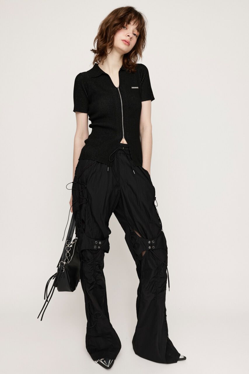 SLY「LACE UP ATHLEISURE FLARE パンツ」|その他|