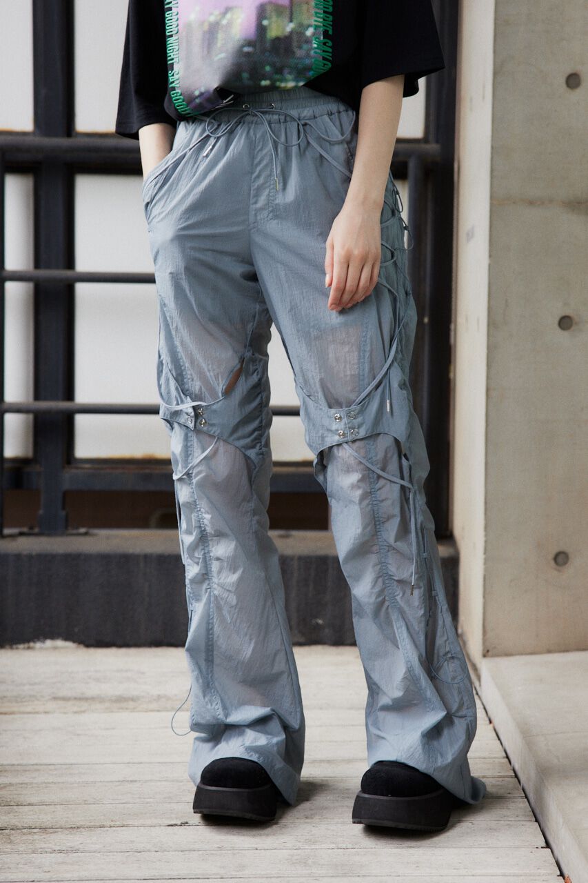 SLY「LACE UP ATHLEISURE FLARE パンツ」|その他|
