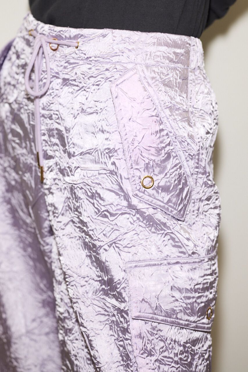 SLY「WRINKLE SATIN CARGO パンツ」|その他|