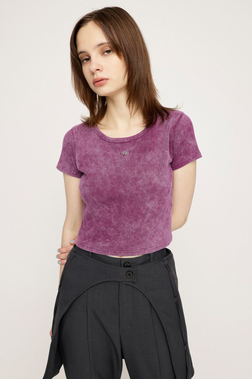 SLY「AGING CUT COMPACT トップス」|Tシャツ・カットソー|PNK