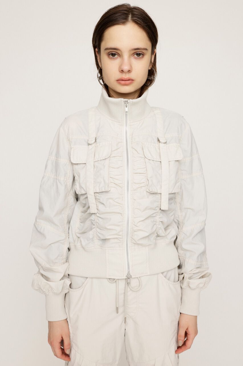 SLY「NYLON MILITARY ジャケット」|ブルゾン・スタジャン|