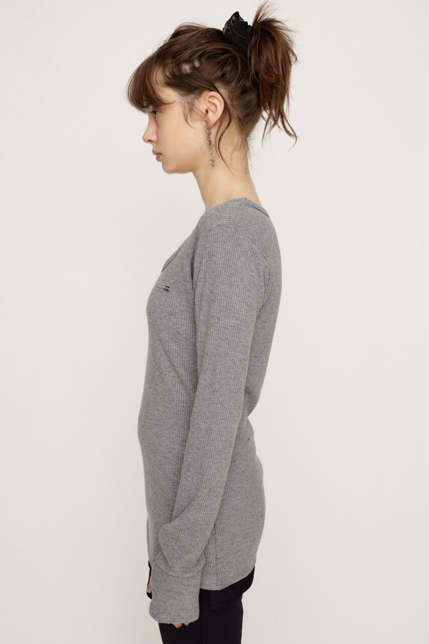 SLY「METAL PLATE BASIC トップス」|Tシャツ・カットソー|