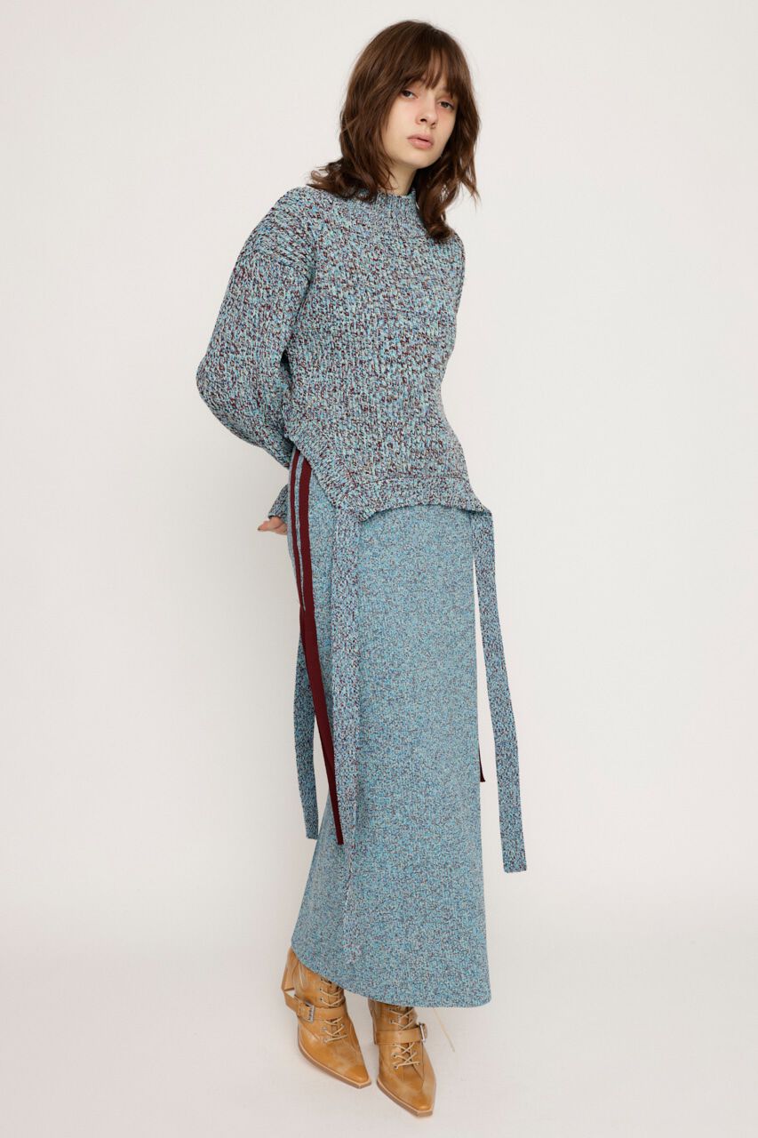 SLY「SIDE RIBBON KNIT スカート」|スカート|