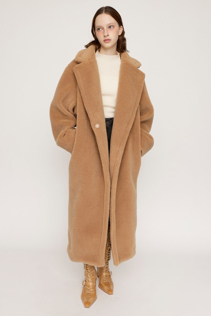 SLY「AIRY BOA LONG コート」|その他|